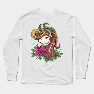 Beautiful Unicorn Long Sleeve T-Shirt